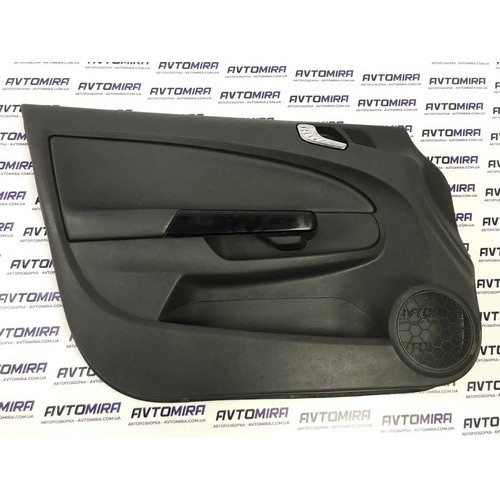 Карта дверей передніх лівих Opel Corsa D HB 5дв. 2006-2014 13232904